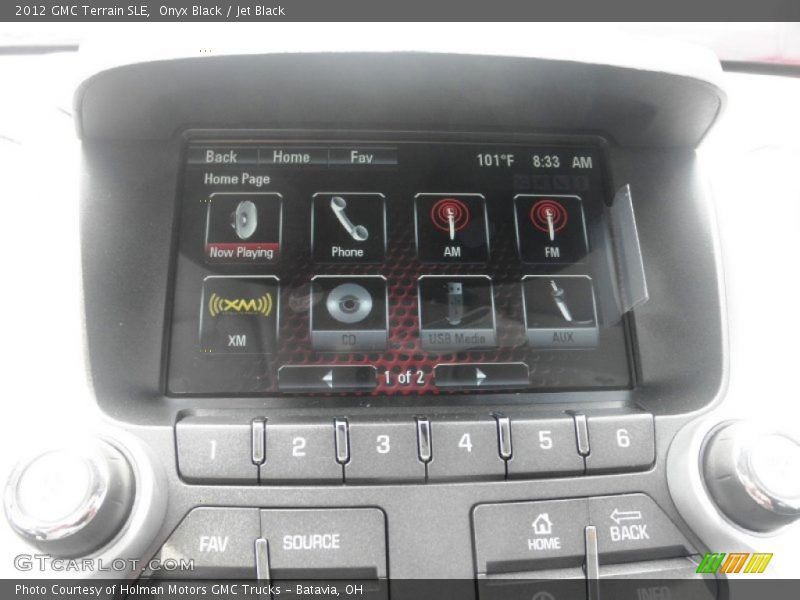Onyx Black / Jet Black 2012 GMC Terrain SLE