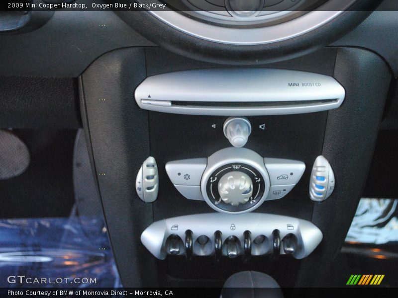 Oxygen Blue / Black/Grey 2009 Mini Cooper Hardtop
