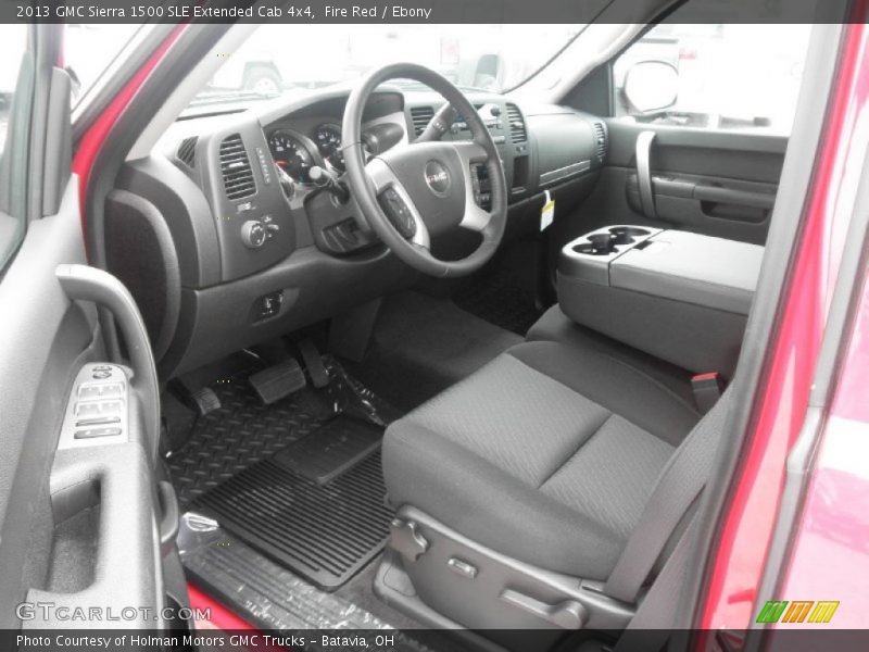 Fire Red / Ebony 2013 GMC Sierra 1500 SLE Extended Cab 4x4