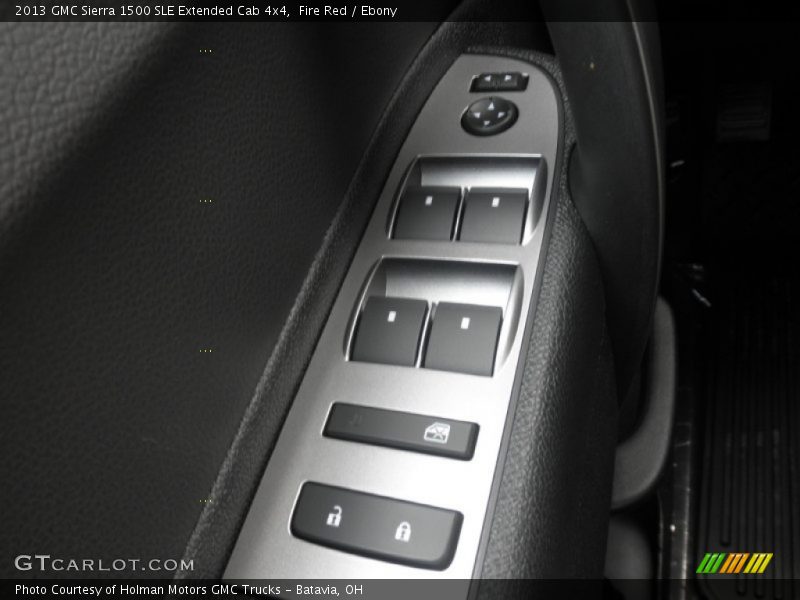 Fire Red / Ebony 2013 GMC Sierra 1500 SLE Extended Cab 4x4