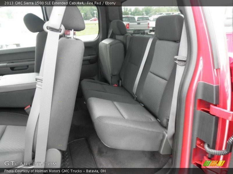 Fire Red / Ebony 2013 GMC Sierra 1500 SLE Extended Cab 4x4