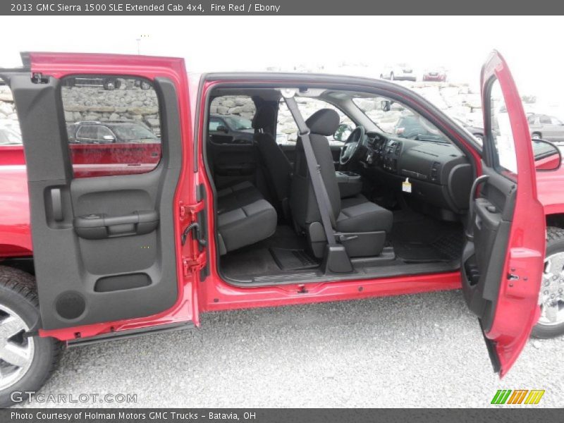 Fire Red / Ebony 2013 GMC Sierra 1500 SLE Extended Cab 4x4