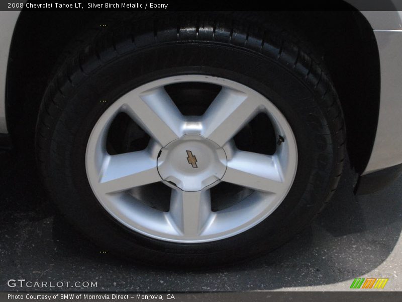 Silver Birch Metallic / Ebony 2008 Chevrolet Tahoe LT