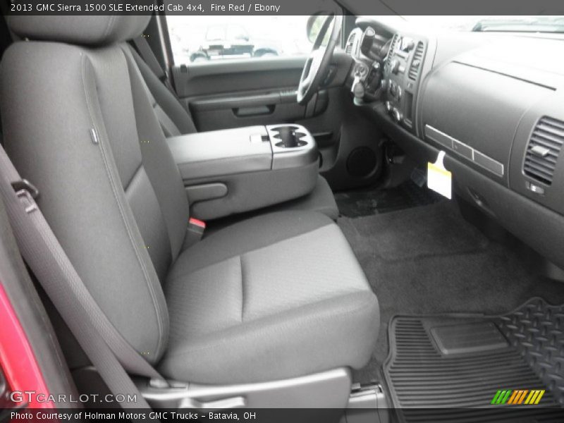 Fire Red / Ebony 2013 GMC Sierra 1500 SLE Extended Cab 4x4