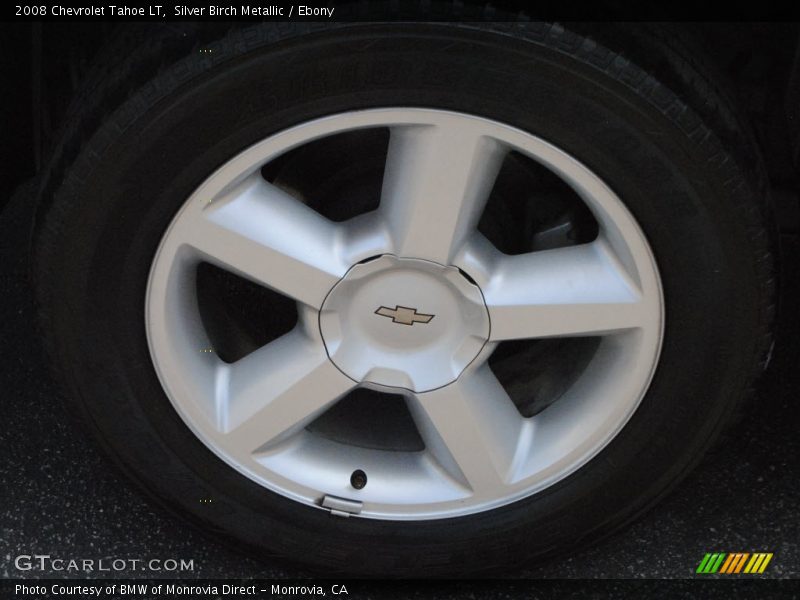 Silver Birch Metallic / Ebony 2008 Chevrolet Tahoe LT