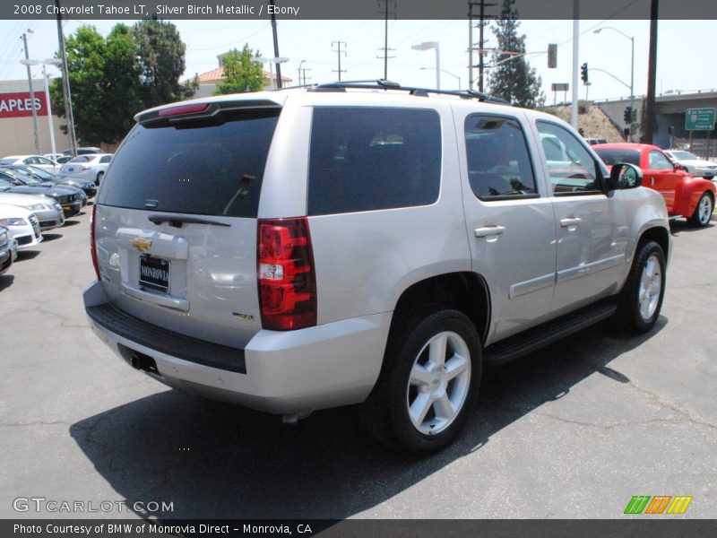 Silver Birch Metallic / Ebony 2008 Chevrolet Tahoe LT