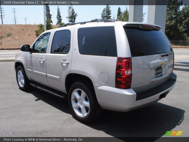 Silver Birch Metallic / Ebony 2008 Chevrolet Tahoe LT