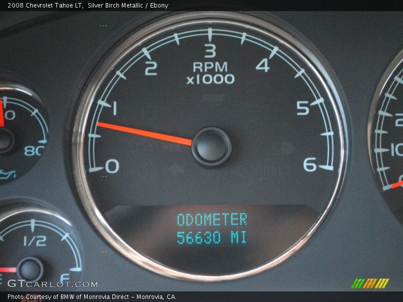 Silver Birch Metallic / Ebony 2008 Chevrolet Tahoe LT