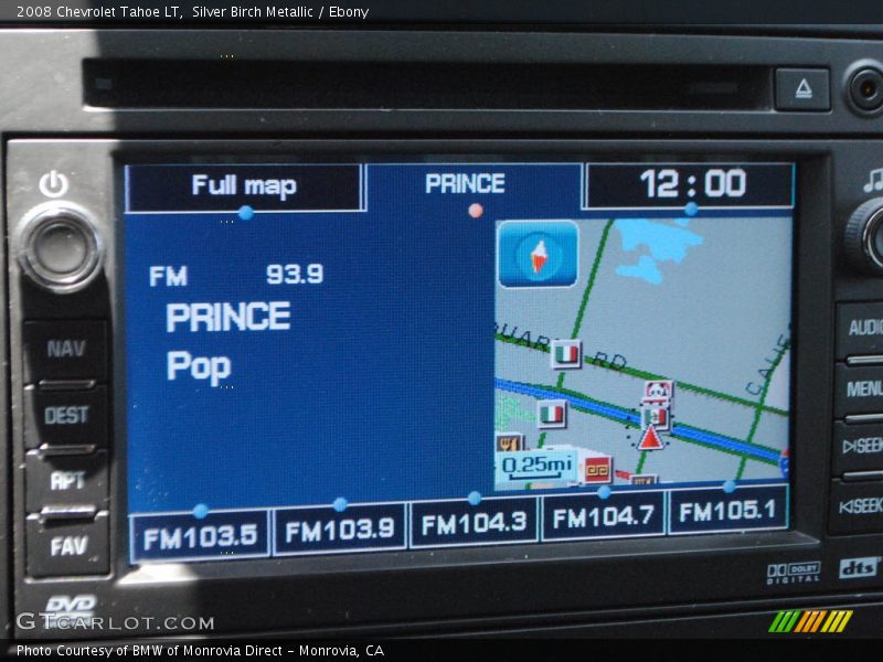 Silver Birch Metallic / Ebony 2008 Chevrolet Tahoe LT