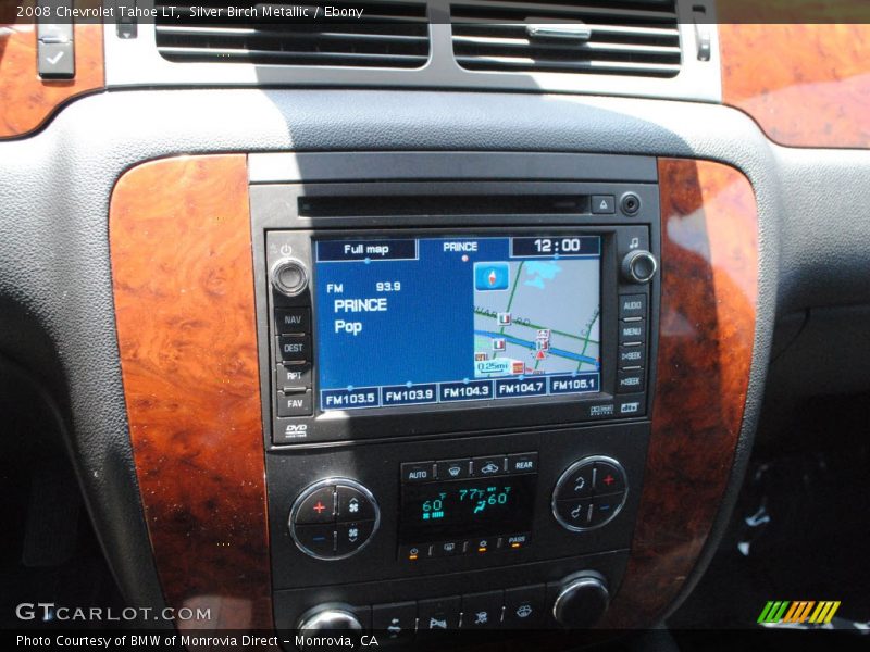 Silver Birch Metallic / Ebony 2008 Chevrolet Tahoe LT