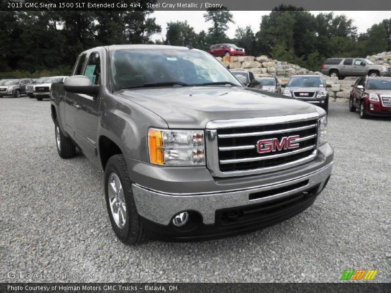 Front 3/4 View of 2013 Sierra 1500 SLT Extended Cab 4x4
