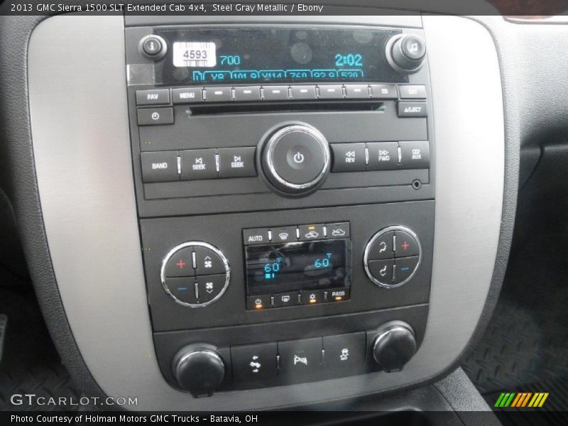 Controls of 2013 Sierra 1500 SLT Extended Cab 4x4