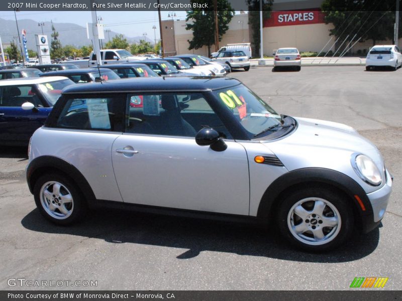 Pure Silver Metallic / Grey/Carbon Black 2007 Mini Cooper Hardtop