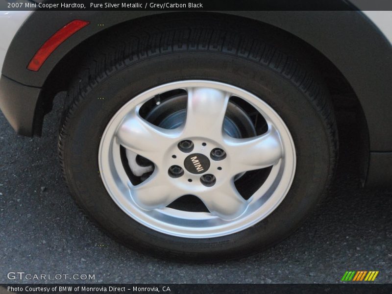 Pure Silver Metallic / Grey/Carbon Black 2007 Mini Cooper Hardtop