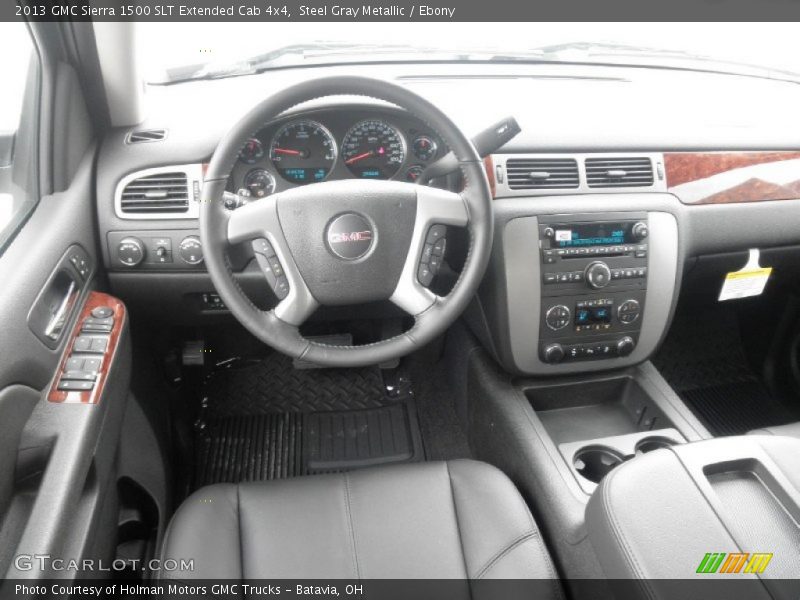 Dashboard of 2013 Sierra 1500 SLT Extended Cab 4x4