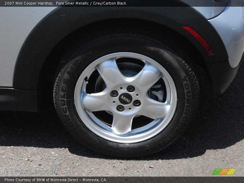 Pure Silver Metallic / Grey/Carbon Black 2007 Mini Cooper Hardtop