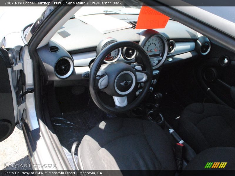 Pure Silver Metallic / Grey/Carbon Black 2007 Mini Cooper Hardtop