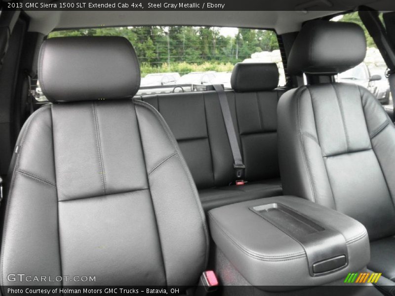  2013 Sierra 1500 SLT Extended Cab 4x4 Ebony Interior