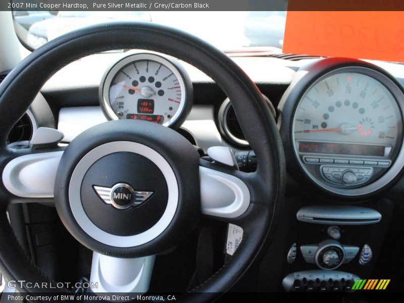 Pure Silver Metallic / Grey/Carbon Black 2007 Mini Cooper Hardtop
