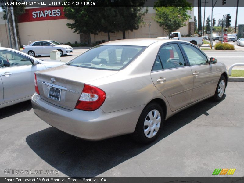 Desert Sand Mica / Taupe 2004 Toyota Camry LE