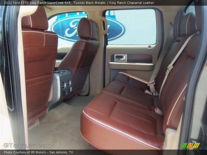 Tuxedo Black Metallic / King Ranch Chaparral Leather 2012 Ford F150 King Ranch SuperCrew 4x4