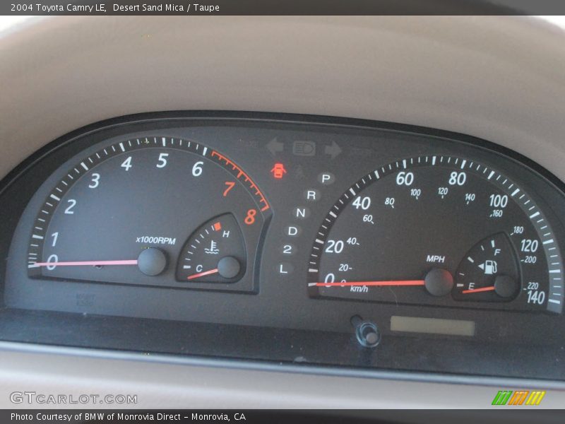 Desert Sand Mica / Taupe 2004 Toyota Camry LE