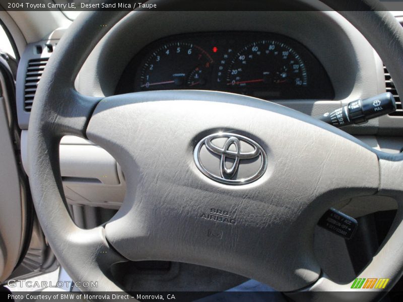 Desert Sand Mica / Taupe 2004 Toyota Camry LE