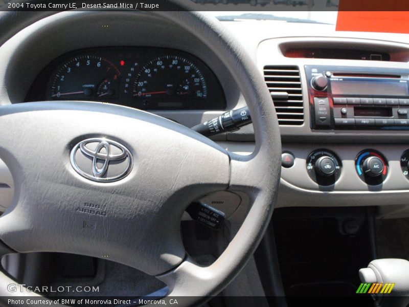 Desert Sand Mica / Taupe 2004 Toyota Camry LE