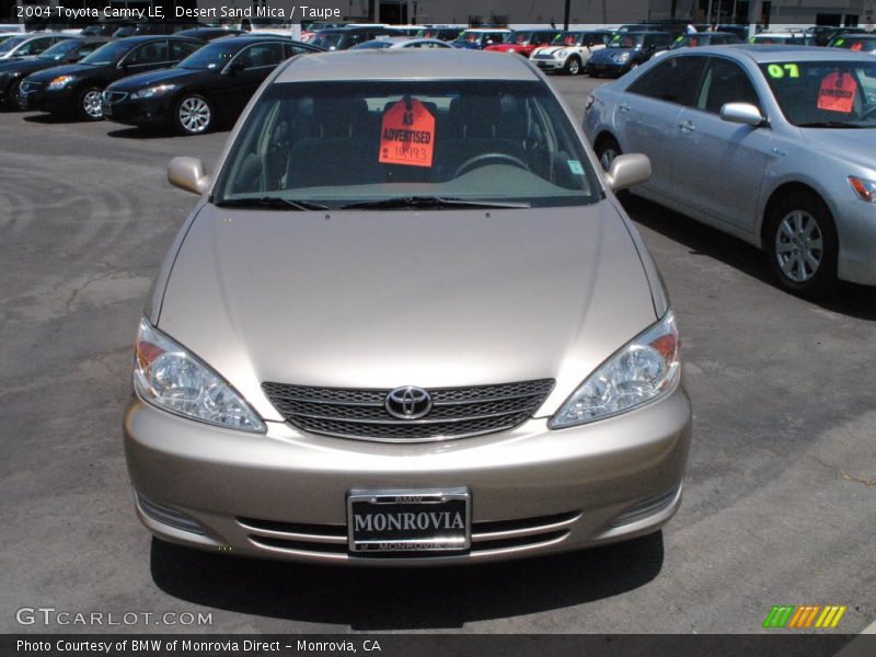 Desert Sand Mica / Taupe 2004 Toyota Camry LE