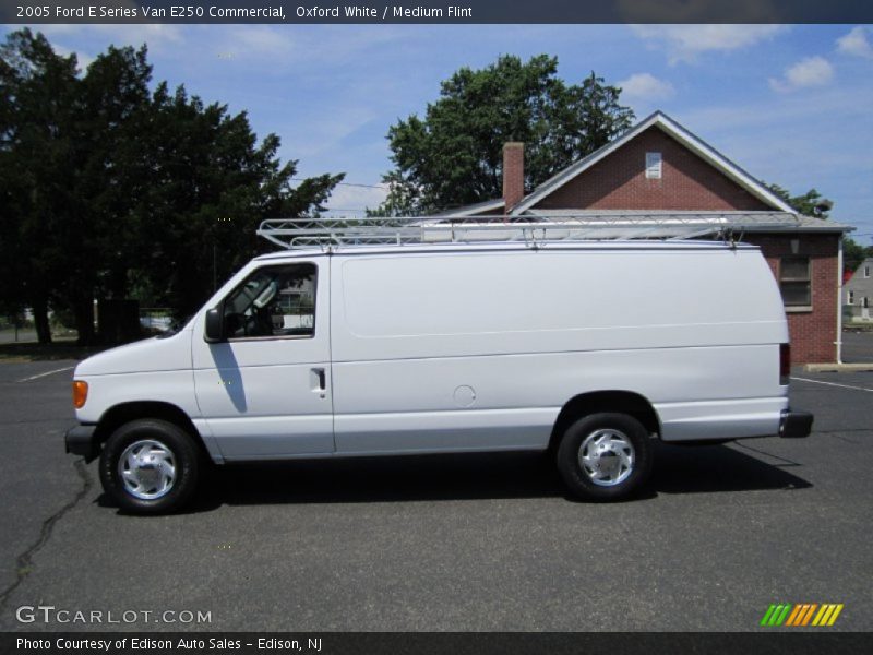 Oxford White / Medium Flint 2005 Ford E Series Van E250 Commercial