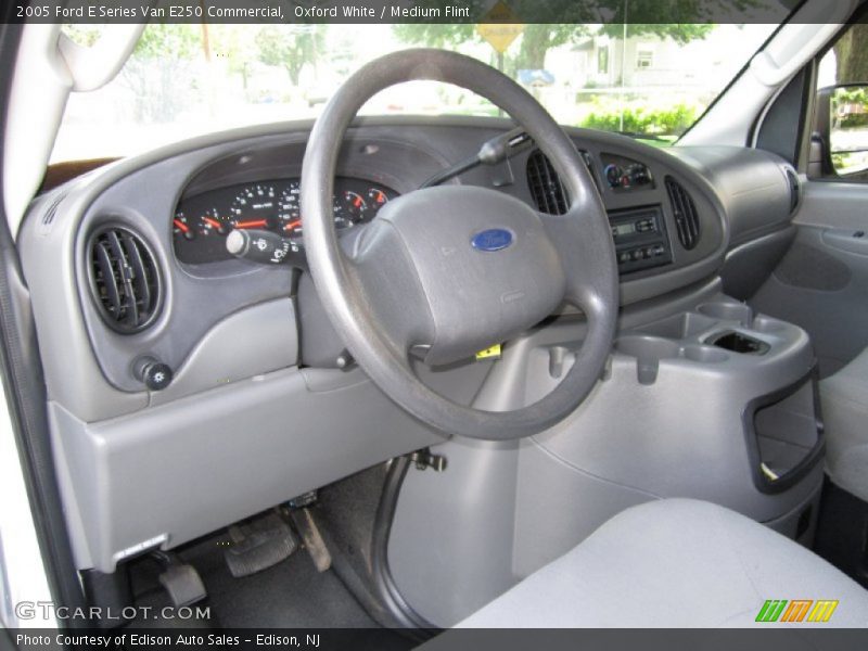 Dashboard of 2005 E Series Van E250 Commercial