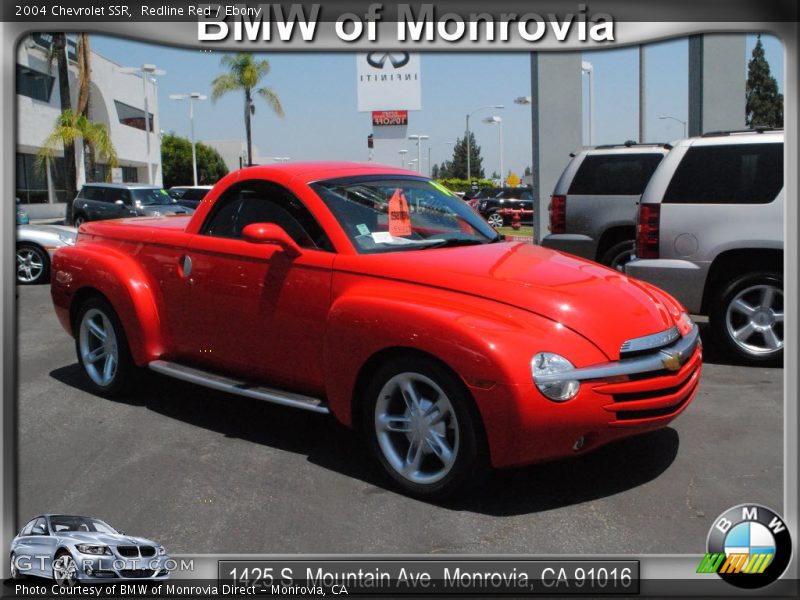 Redline Red / Ebony 2004 Chevrolet SSR