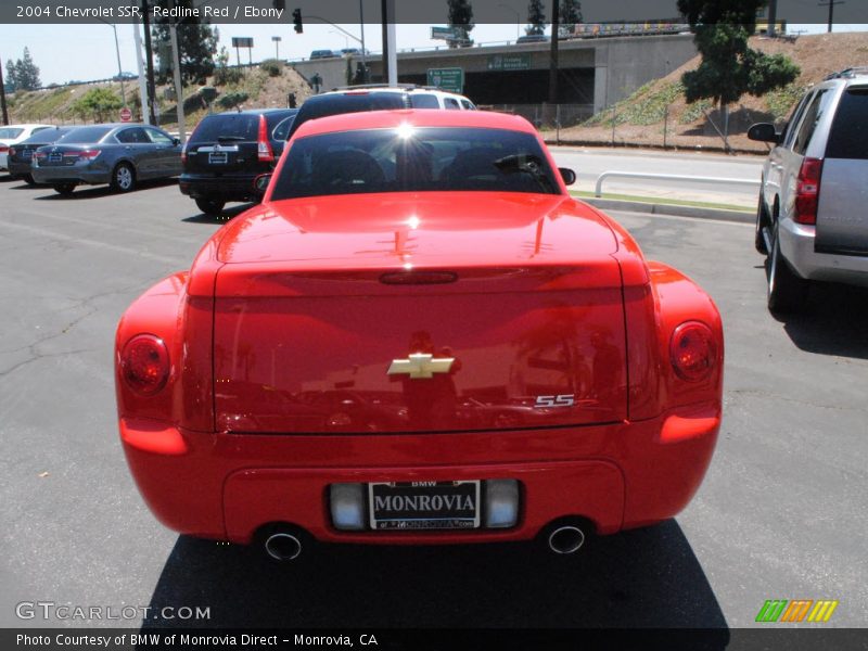 Redline Red / Ebony 2004 Chevrolet SSR
