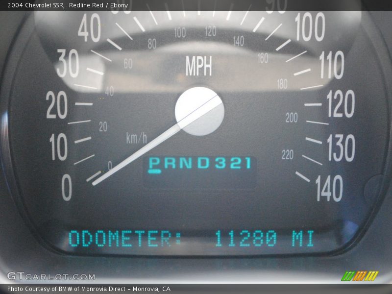 Redline Red / Ebony 2004 Chevrolet SSR
