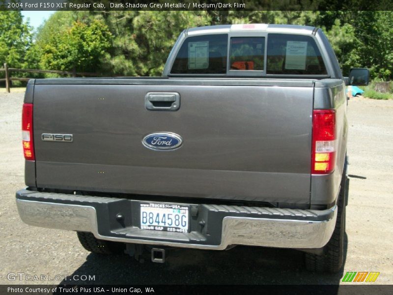 Dark Shadow Grey Metallic / Medium/Dark Flint 2004 Ford F150 XLT Regular Cab