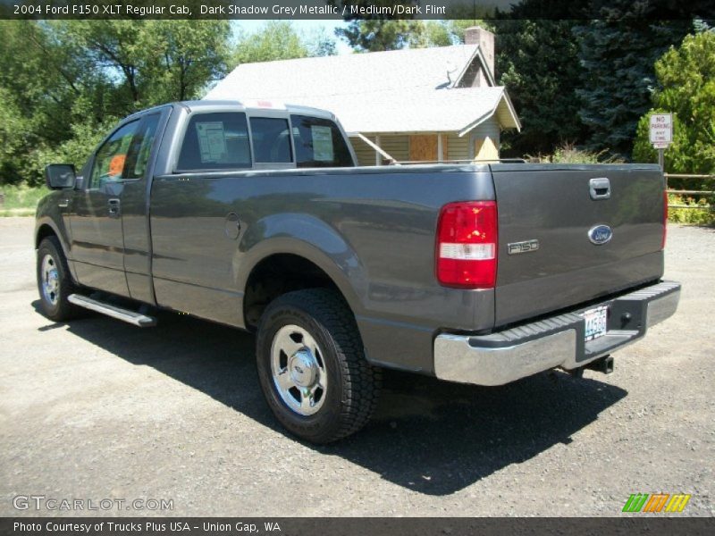 Dark Shadow Grey Metallic / Medium/Dark Flint 2004 Ford F150 XLT Regular Cab