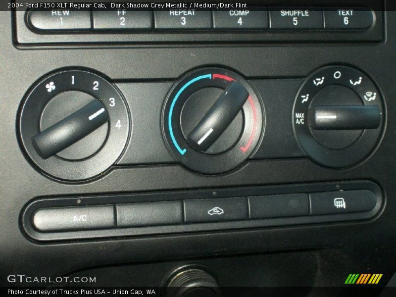 Controls of 2004 F150 XLT Regular Cab