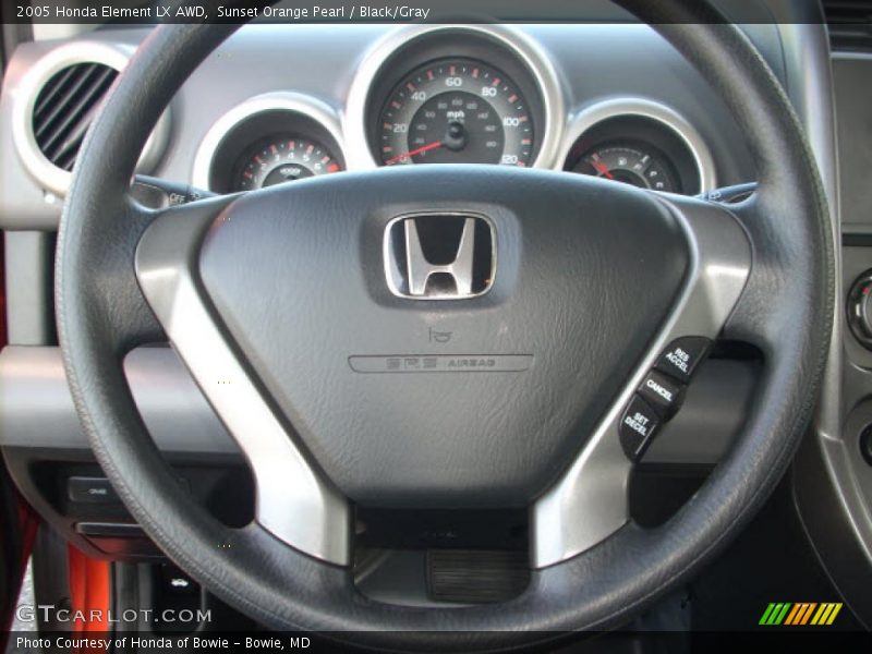 Sunset Orange Pearl / Black/Gray 2005 Honda Element LX AWD