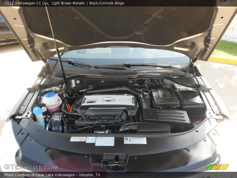 Light Brown Metallic / Black/Cornsilk Beige 2012 Volkswagen CC Lux