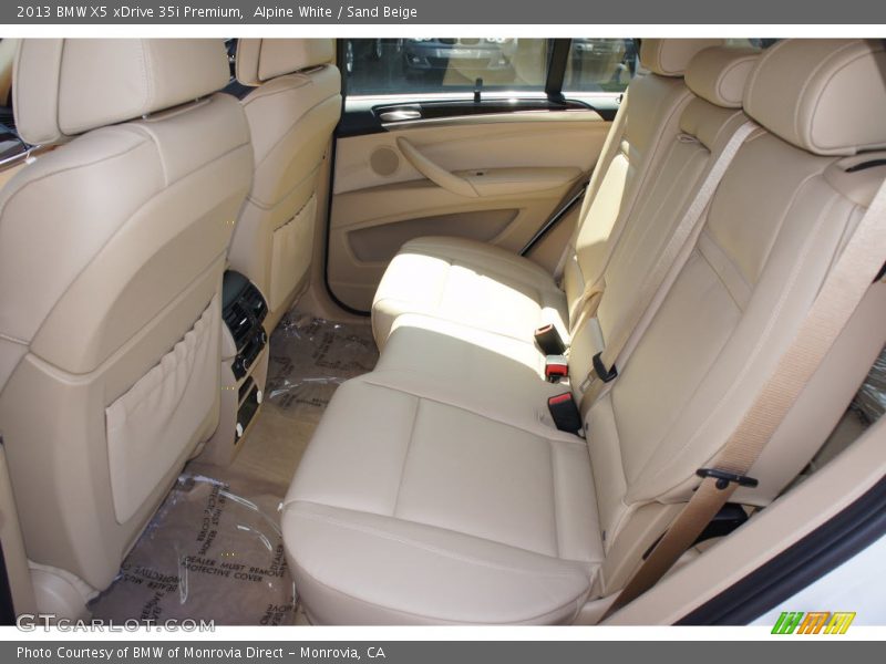 Alpine White / Sand Beige 2013 BMW X5 xDrive 35i Premium