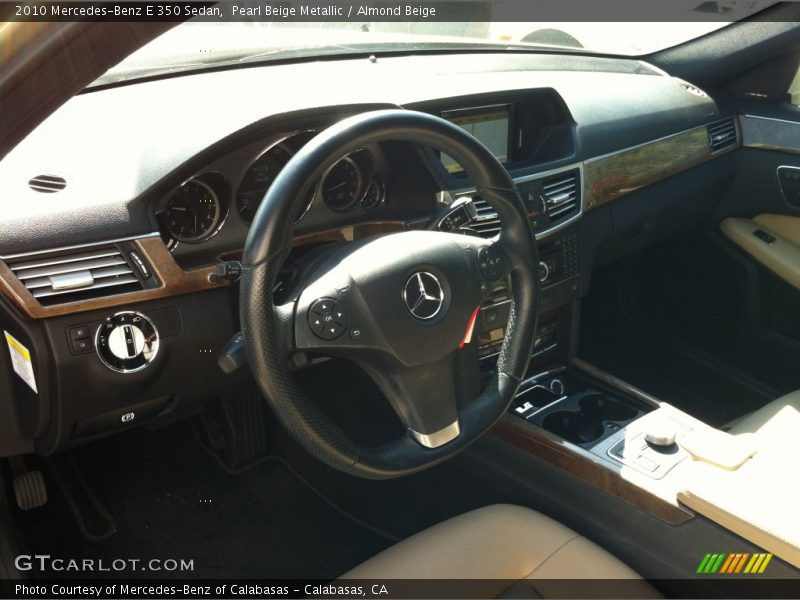 Pearl Beige Metallic / Almond Beige 2010 Mercedes-Benz E 350 Sedan