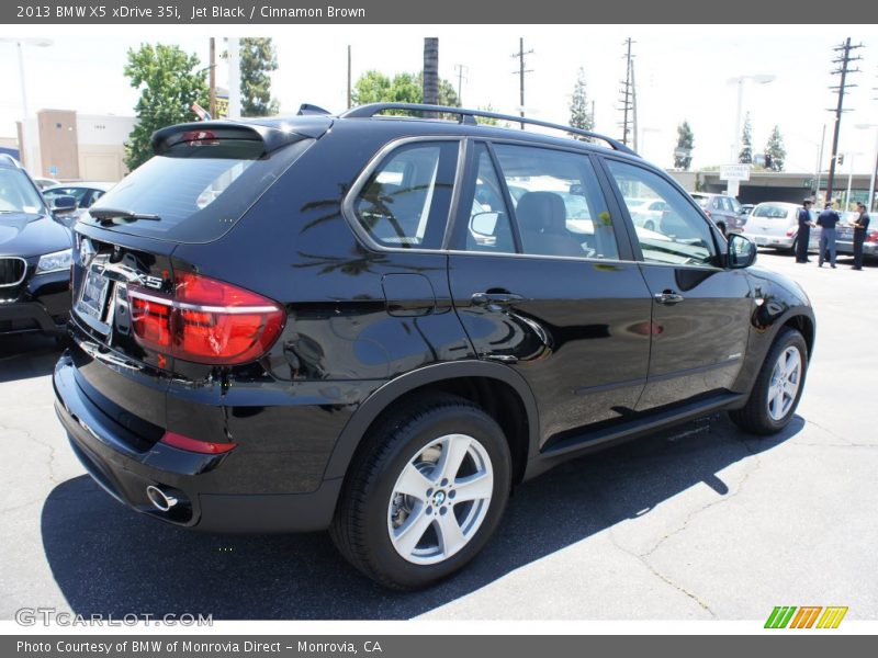 Jet Black / Cinnamon Brown 2013 BMW X5 xDrive 35i