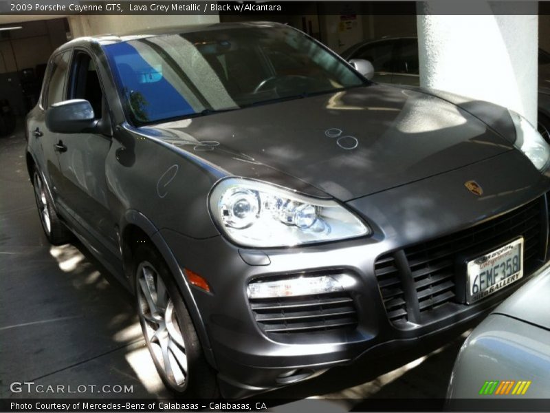 Lava Grey Metallic / Black w/Alcantara 2009 Porsche Cayenne GTS