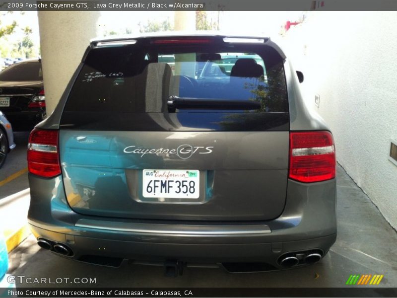 Lava Grey Metallic / Black w/Alcantara 2009 Porsche Cayenne GTS