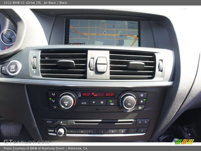 Jet Black / Black 2013 BMW X3 xDrive 28i