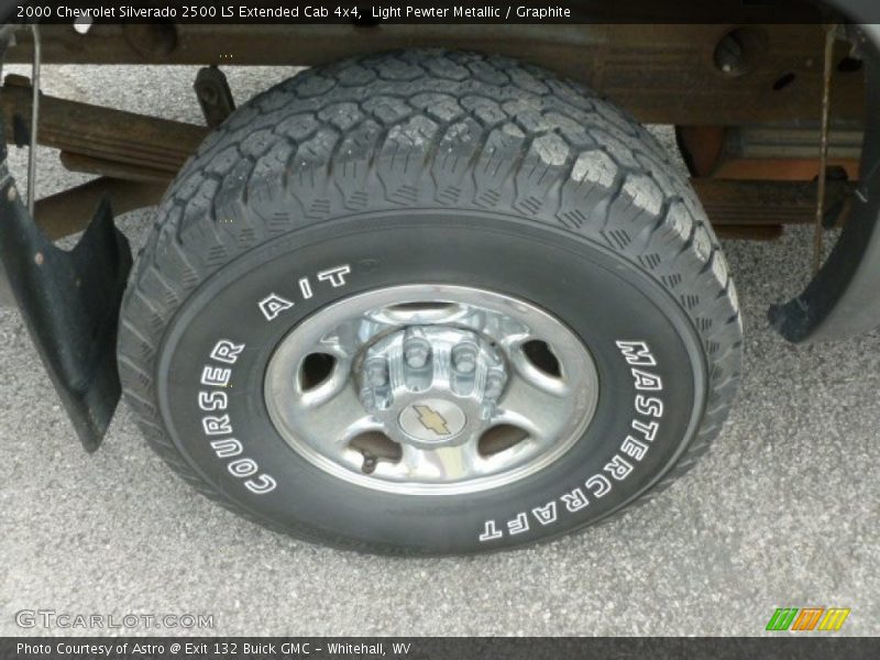 Light Pewter Metallic / Graphite 2000 Chevrolet Silverado 2500 LS Extended Cab 4x4