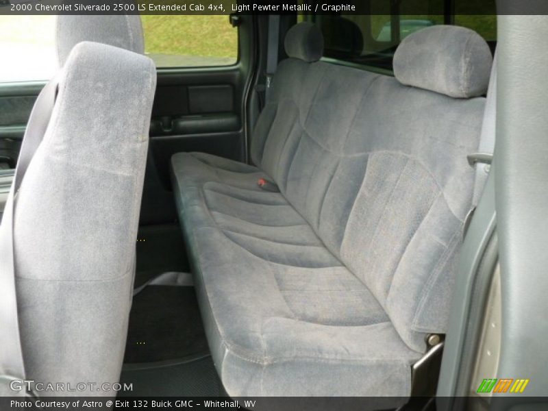 Light Pewter Metallic / Graphite 2000 Chevrolet Silverado 2500 LS Extended Cab 4x4