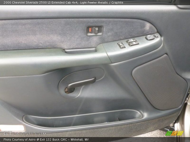Light Pewter Metallic / Graphite 2000 Chevrolet Silverado 2500 LS Extended Cab 4x4