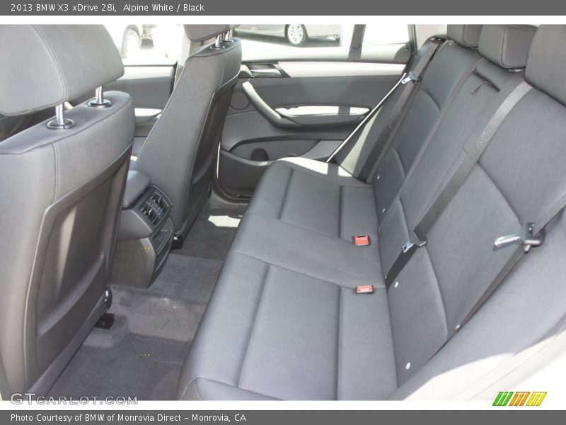 Alpine White / Black 2013 BMW X3 xDrive 28i