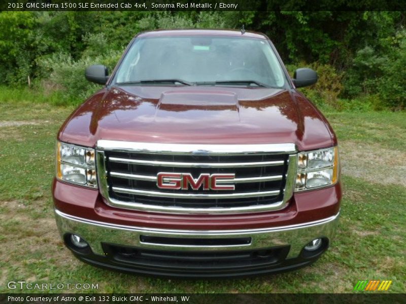 Sonoma Red Metallic / Ebony 2013 GMC Sierra 1500 SLE Extended Cab 4x4